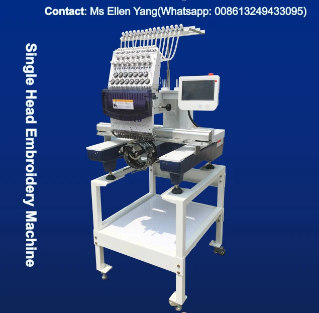 Single Head Home Embroidery Machine voor hoeden WY1501CS