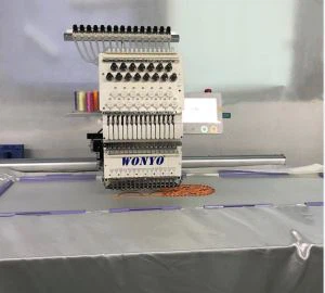 Enkele kop cap borduurmachine voor plat borduurwerk