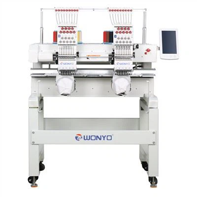 Nieuwe model 2 hoofdborduurmachine Q400