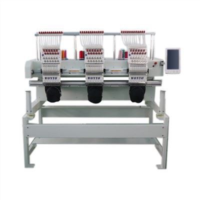 Wonyo Computerized 3 Head Embroidery Machine Textiel Hoge kwaliteit