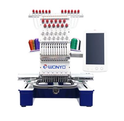 Wonyo Nova 12 Smart 12 naalden geautomatiseerde borduurmachine